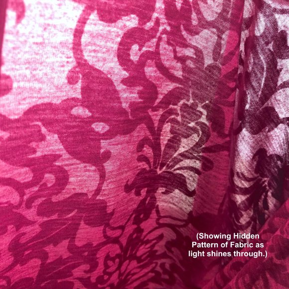 ✅SOLD✅Mossimo 3/4 Dolman Sleeve Top Burgundy Cowl - Picture 4 of 8